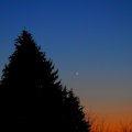 Планета Венера на вечернем небе! Ратомка. 14.03.2017 г.  Фотоаппарат Canon EOS 1100D и объектив Tamron AF70-300mm F/4-5.6 Di LD Macro 1:2. Выдержка 1 сек, диафрагма 5.6, ISO - 800, ACDSee PRO 7, Digital Photo Profesional